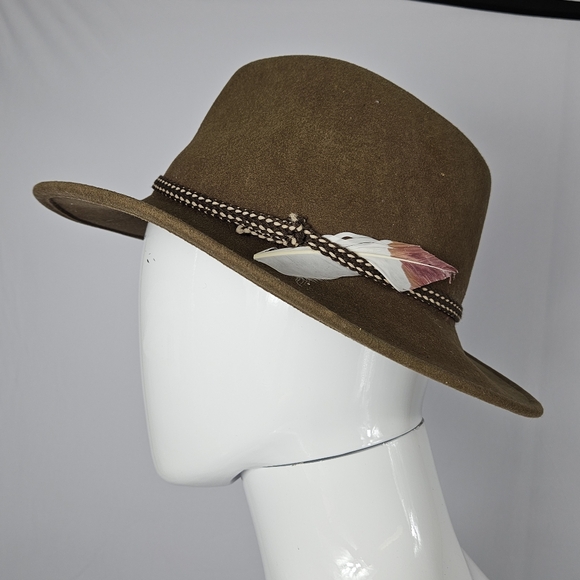Wool fedora with feather size small - Picture 16 of 16